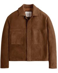 Tod's - Long-Sleeved Casual Jacket - Lyst