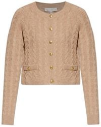 LoveShackFancy - Eugenie Cable-Knit Cardigan - Lyst