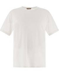 Herno - Short-Sleeved Crewneck T-Shirt - Lyst