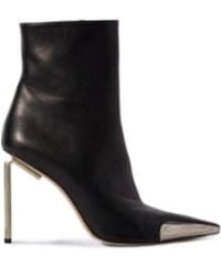 Off-White c/o Virgil Abloh - Allen Key Zip Detailed Ankle Boots - Lyst