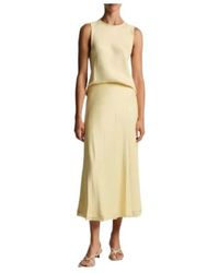 Vince - Round Neck Sleeveless Top - Lyst