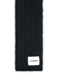 Jil Sander - Wool Blend Scarf - Lyst