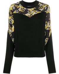 Versace Jeans Couture - Long-Sleeved Sweater - Lyst