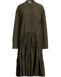 Marni - Solid Color Long-Sleeve Shirt Dress - Lyst