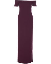 Solace London - London Off-Shoulder Maxi Dress - Lyst