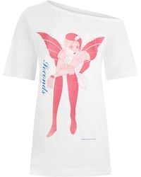 Our Legacy - Slant Graphic T-Shirt - Lyst