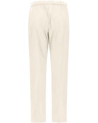 Herno - Elastic Waist Casual Pants - Lyst