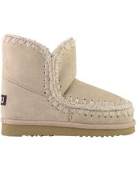Mou - Logo Boots - Lyst