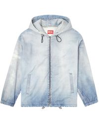 DIESEL - D-Wynny Jogg Hooded Jacket - Lyst