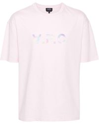 A.P.C. - Vpc Color H T-Shirt - Lyst