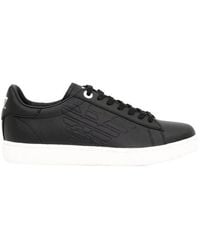 EA7 - Logo-Laced Casual Sneakers - Lyst
