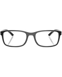 Prada Linea Rossa - Prada Eyewear Rectangular Frame Glasses - Lyst