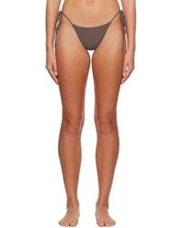 Magda Butrym - Strap-Up Bikini Swimsuit - Lyst