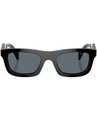 Prada - Eyewear Rectangle Frame Sunglasses - Lyst