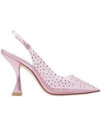 Stuart Weitzman - Glam Xcurve 100 Slingback - Lyst