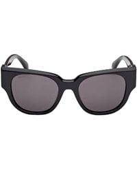 Max Mara - Round Frame Sunglasses - Lyst