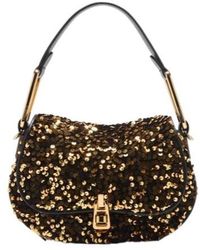 Coccinelle - Magie Embellished Foldover Top Mini Tote Bag - Lyst