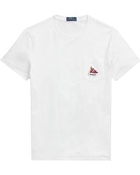 Polo Ralph Lauren - Polo Bear Patch-Pocket T-Shirt - Lyst