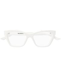 Balenciaga - Eyewear Cat-Eye Frame Glasses - Lyst