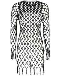 Christopher Esber - Mesh Knit Mini Dress - Lyst