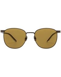 Saint Laurent - Eyewear Round Frame Sunglasses - Lyst