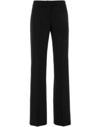 ANDAMANE - Striped Casual Pants - Lyst