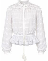 Isabel Marant - Polly Cotton Blouse - Lyst
