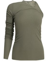 Rick Owens - 'Banana' One-Shoulder Tank Top - Lyst