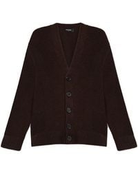 DSquared² - Wool Cardigan - Lyst