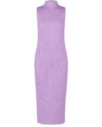 Pleats Please Issey Miyake - Sleeveless Dress - Lyst