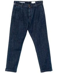 Jacob Cohen - Pleated Straight-Leg Jeans - Lyst