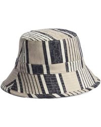 Dior - Iviera Oblique Sun Stripes Bucket Hat - Lyst