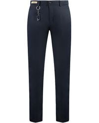 Paul & Shark - Stretch Cotton Pants - Lyst