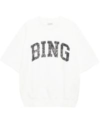 Anine Bing - Jay Logo Printed T-Shirt - Lyst