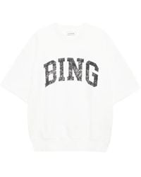 Anine Bing - Jay Logo Printed T-Shirt - Lyst