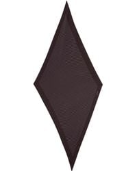 Lardini - Polka-Dot Diamond-Shaped Scarf - Lyst