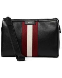 Bally - Code Zipped Clutch Bag - Lyst