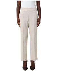 Max Mara - Side Pocket Casual Pants - Lyst