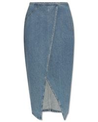 IRO - Denim Skirt - Lyst
