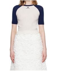 ShuShu/Tong - Raglan-Sleeve Distressed-Effect Sweater - Lyst