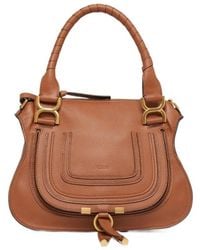 Chloé - Logo Saddle Handbag - Lyst