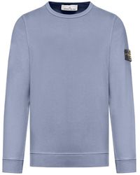 Stone Island - Organic-Cotton Sweatshirt - Lyst