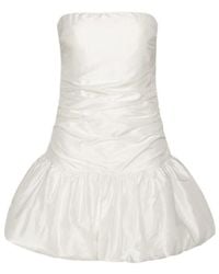 ROTATE BIRGER CHRISTENSEN - Strapless Balloon Mini Dress - Lyst