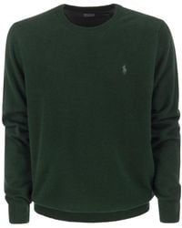 Polo Ralph Lauren - Polo Pony Embroidered Knitted Jumper - Lyst