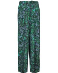 Pierre Louis Mascia - Pattern Wide-Legged Casual Pants - Lyst