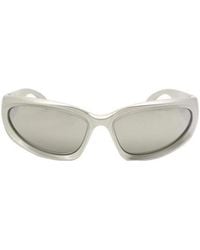 Balenciaga - Eyewear Swift Oval Sunglasses - Lyst