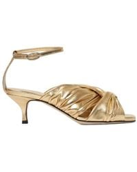 SCAROSSO - Knot Sandals - Lyst