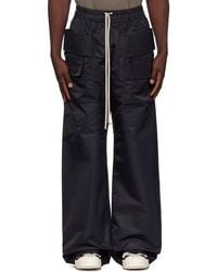 Rick Owens - Elasticated-Waistband Straight-Leg Trousers - Lyst