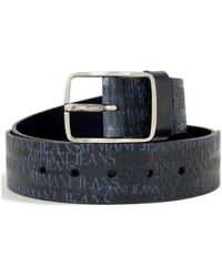 Armani Jeans - Logo Belt - Lyst