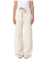 Max Mara - Bali Wide Leg Drawstring Pants - Lyst